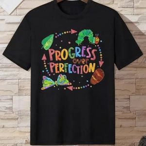 GREY "Progress over Perfection" TShirt